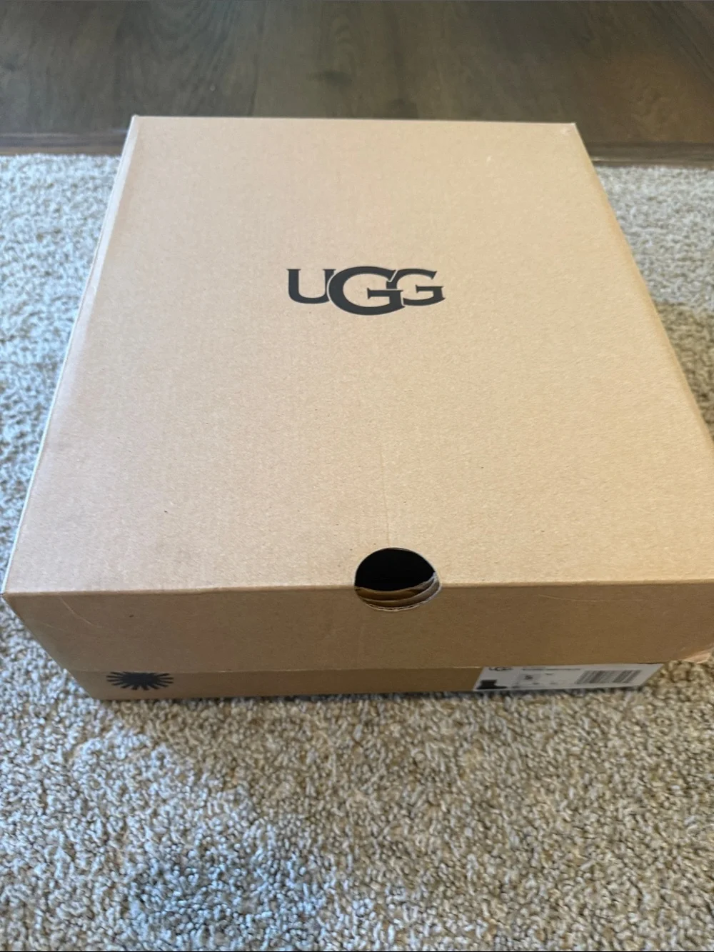 Women’s UGG Black Suede Boot Size 5